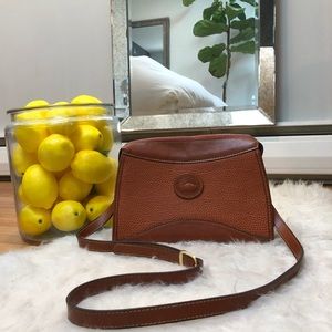 Vintage Dooney & Bourke Leather Pebble Crossbody